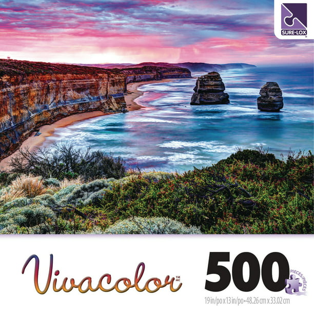 Casse-tête Vivacolor « Great Ocean Road » de Sure-Lox, 500 morceaux