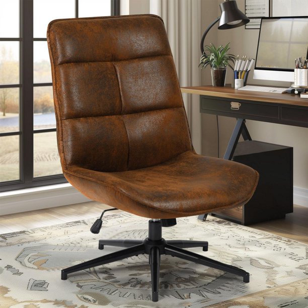 Homy Casa Ergonomic Office Chair with Adjustable Height Biscuit Tufted ...