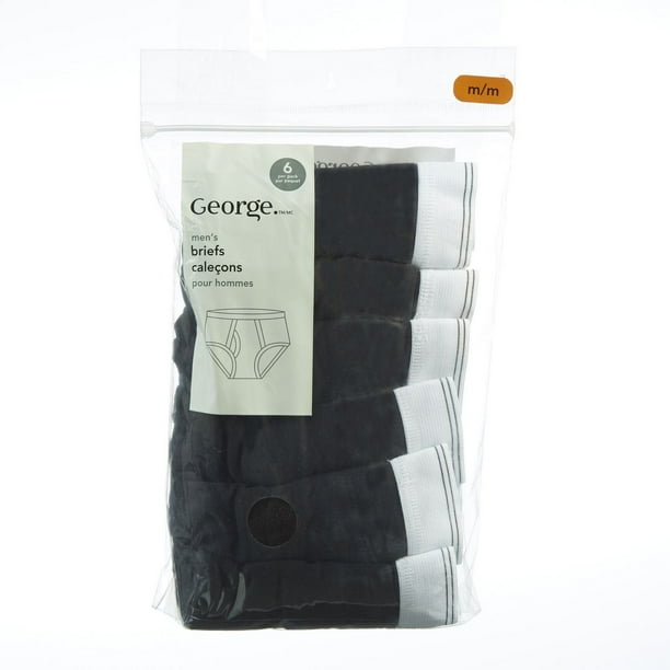 Men's Briefs 6Pack, Sizes SXL Walmart.ca