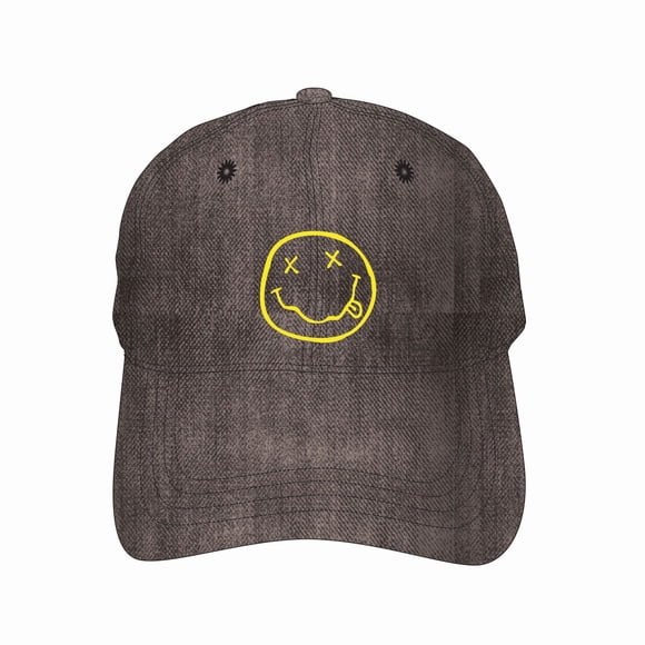 Nirvana Dad Cap, broderie, sangle auto avec curseur en métal