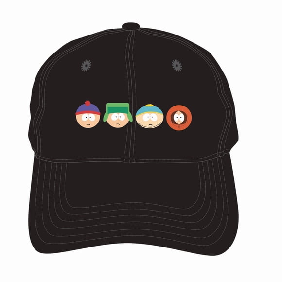Broderie de papa de groupe de South Park, chapeau réglable de curseur en métal