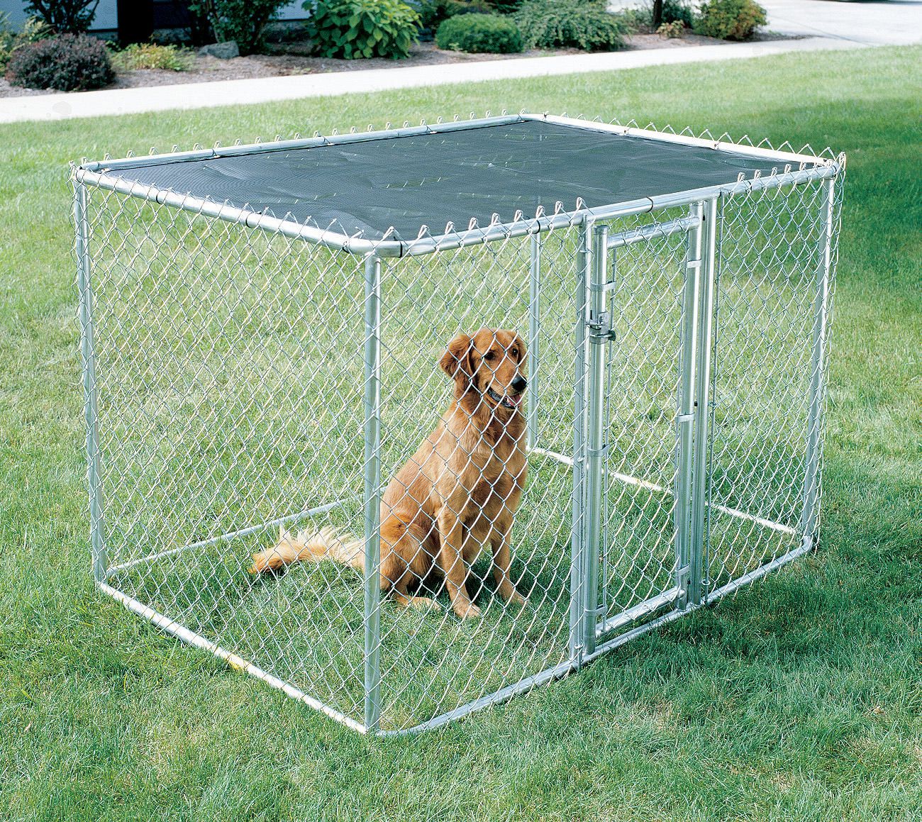 Midwest Homes For Pets Midwest K9 Chain LINK Portable Kennel with Sunscreen Walmart Canada