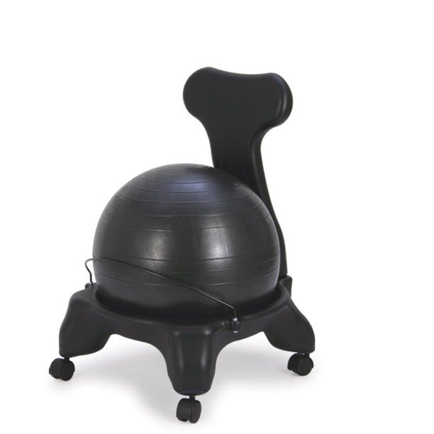 Chaise d'équilibre avec ballon et pompe de Sivan Health and Fitness