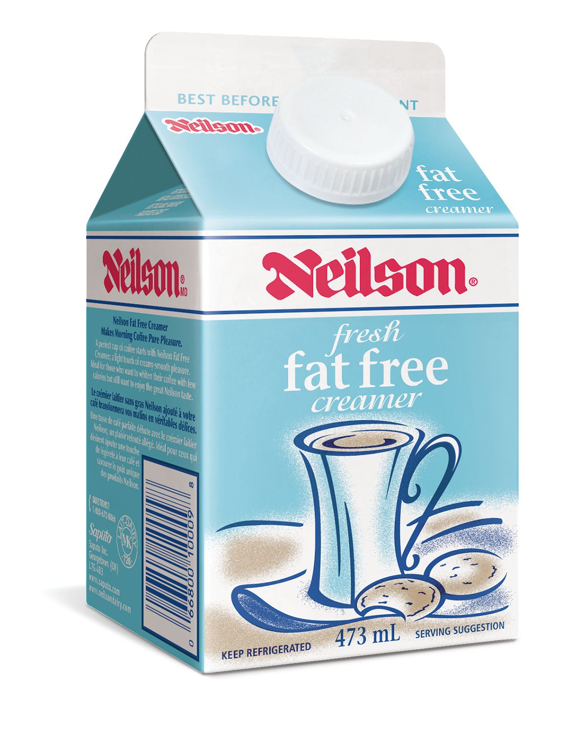 Neilson Fresh Fat Free Creamer Walmart Canada