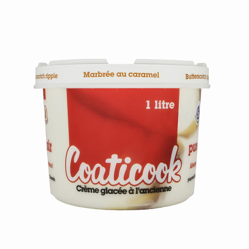 Coaticook Butterscotch Ripple Ice Cream Walmart Canada