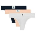 thumbnail image 1 of U.S. Polo Assn. Women's 3-Pack  Seamless Thongs, 1 of 1