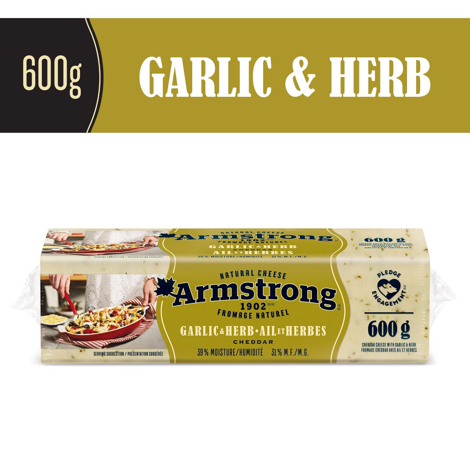 Armstrong Garlic & Herb Cheddar Cheese