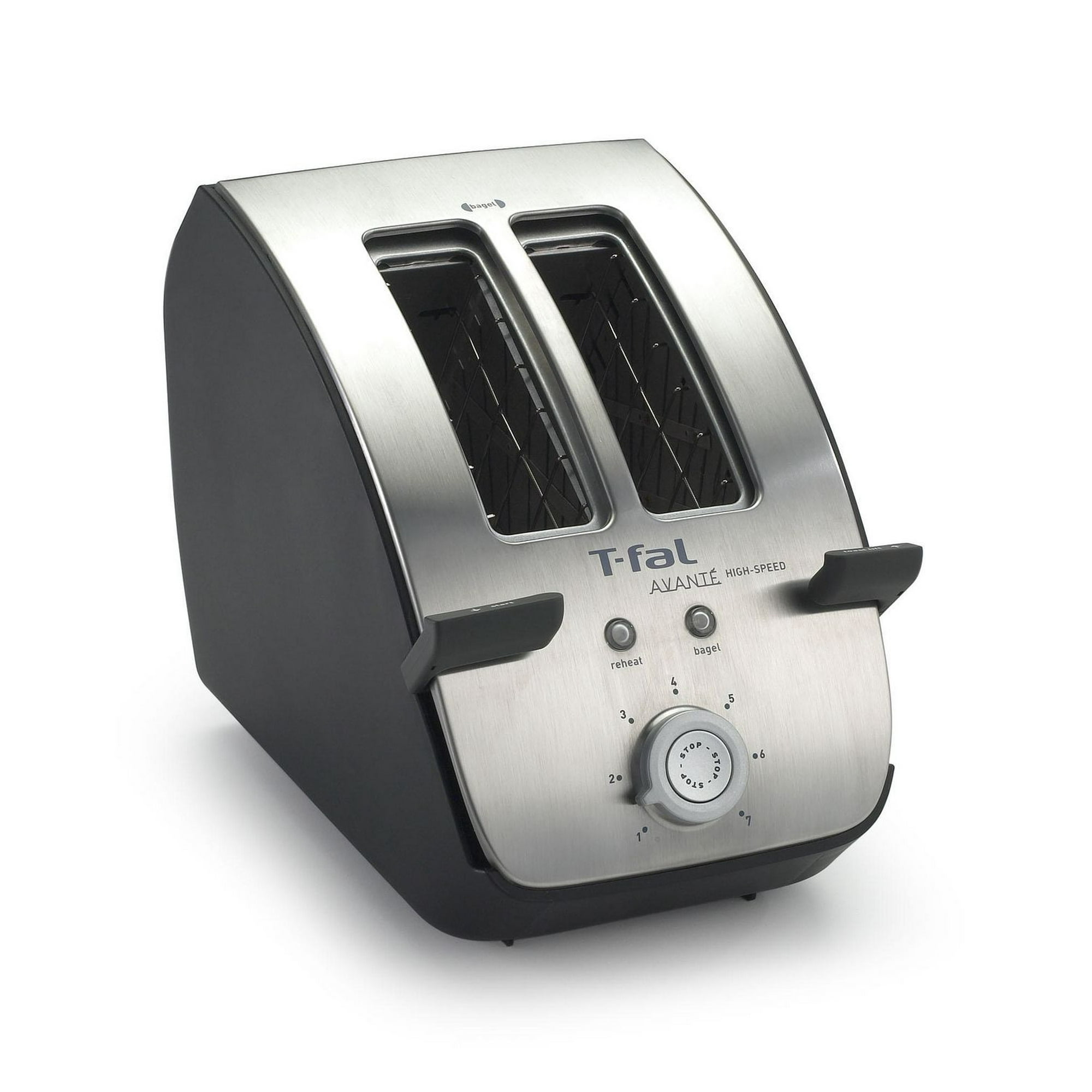 Grille-Pain Automatique 1400 W, Toaster Compact 2 Fentes Jusqu'À 4