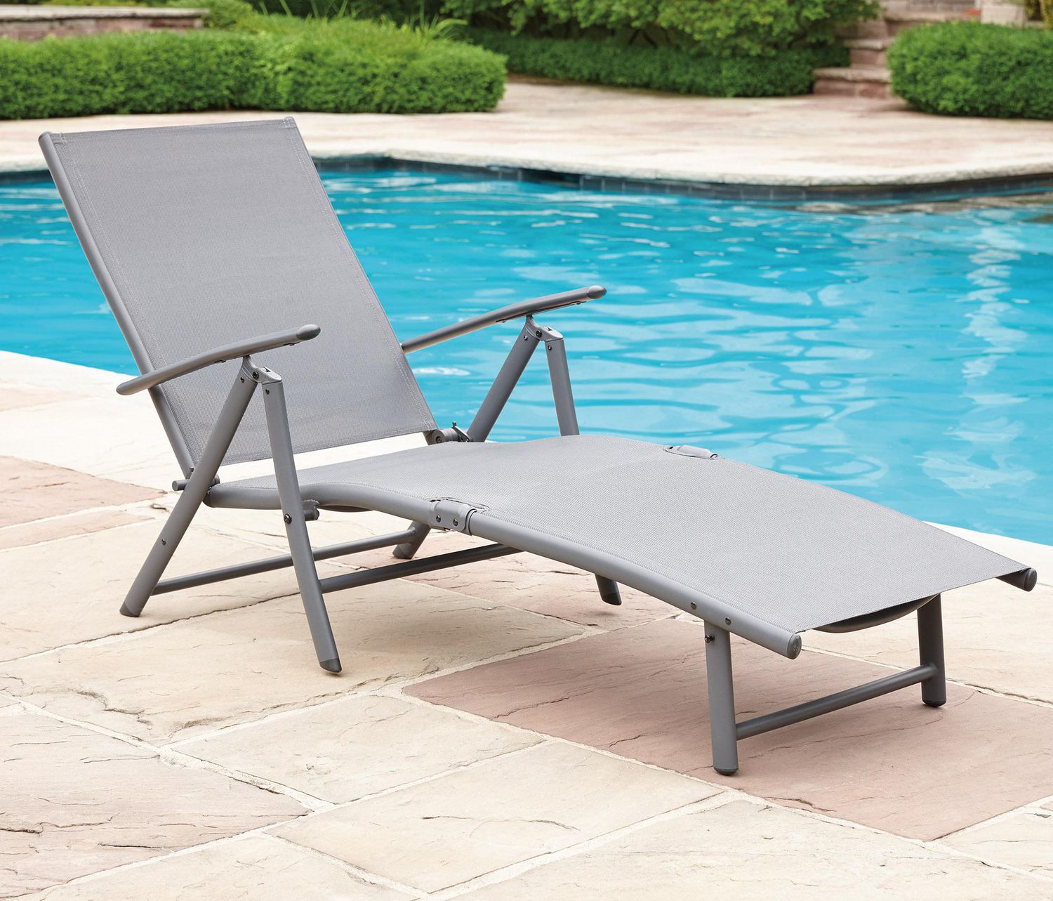 aluminum lounger folding