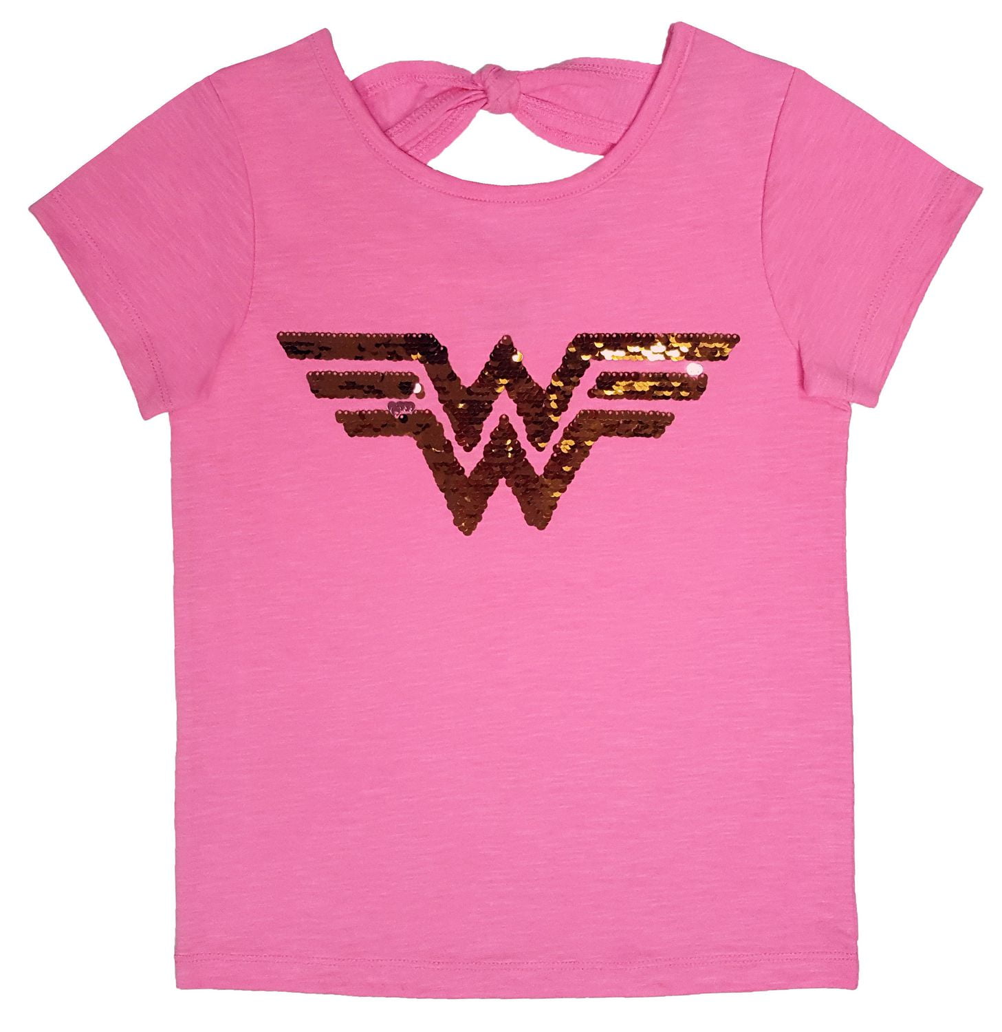 Wonder Woman Girl's short Sleeve Sequin TShirt Walmart Canada