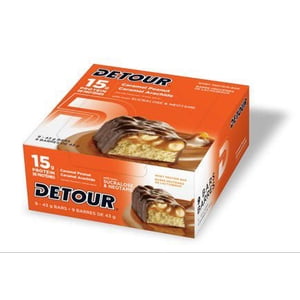 Detour Caramel Peanut Protein Bars