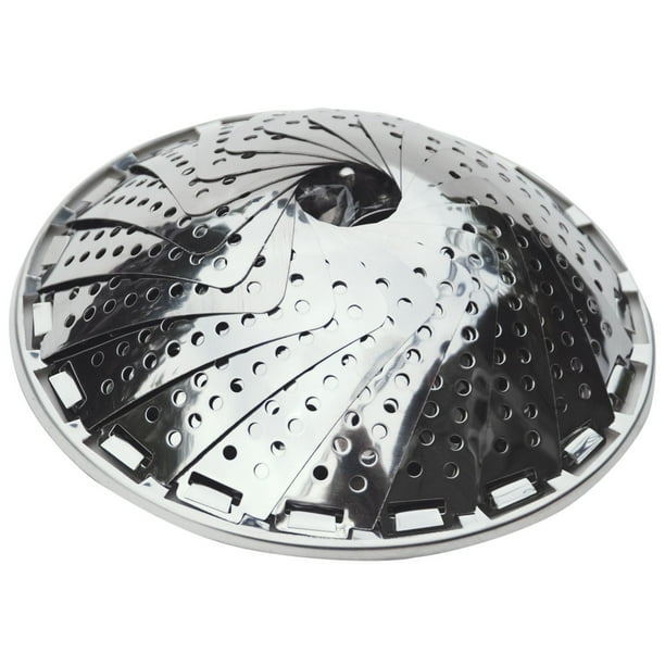 MAINSTAYS™ Steamer Basket, Stainless Steel, Collapsible Design Fully