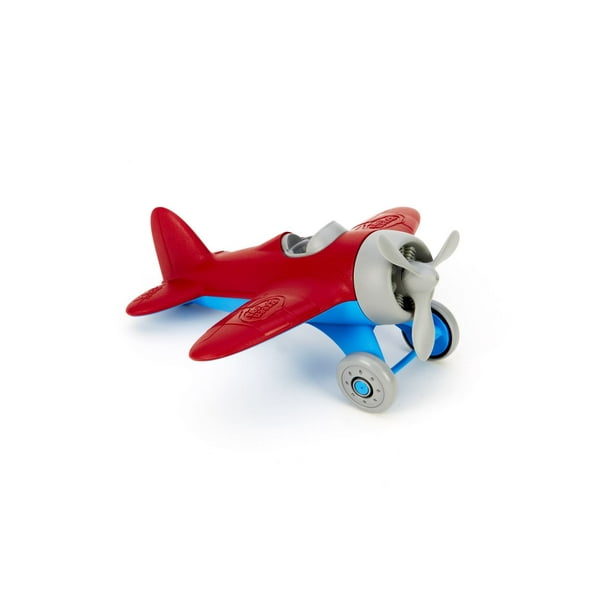 Jouet-avion Green Toys en rouge