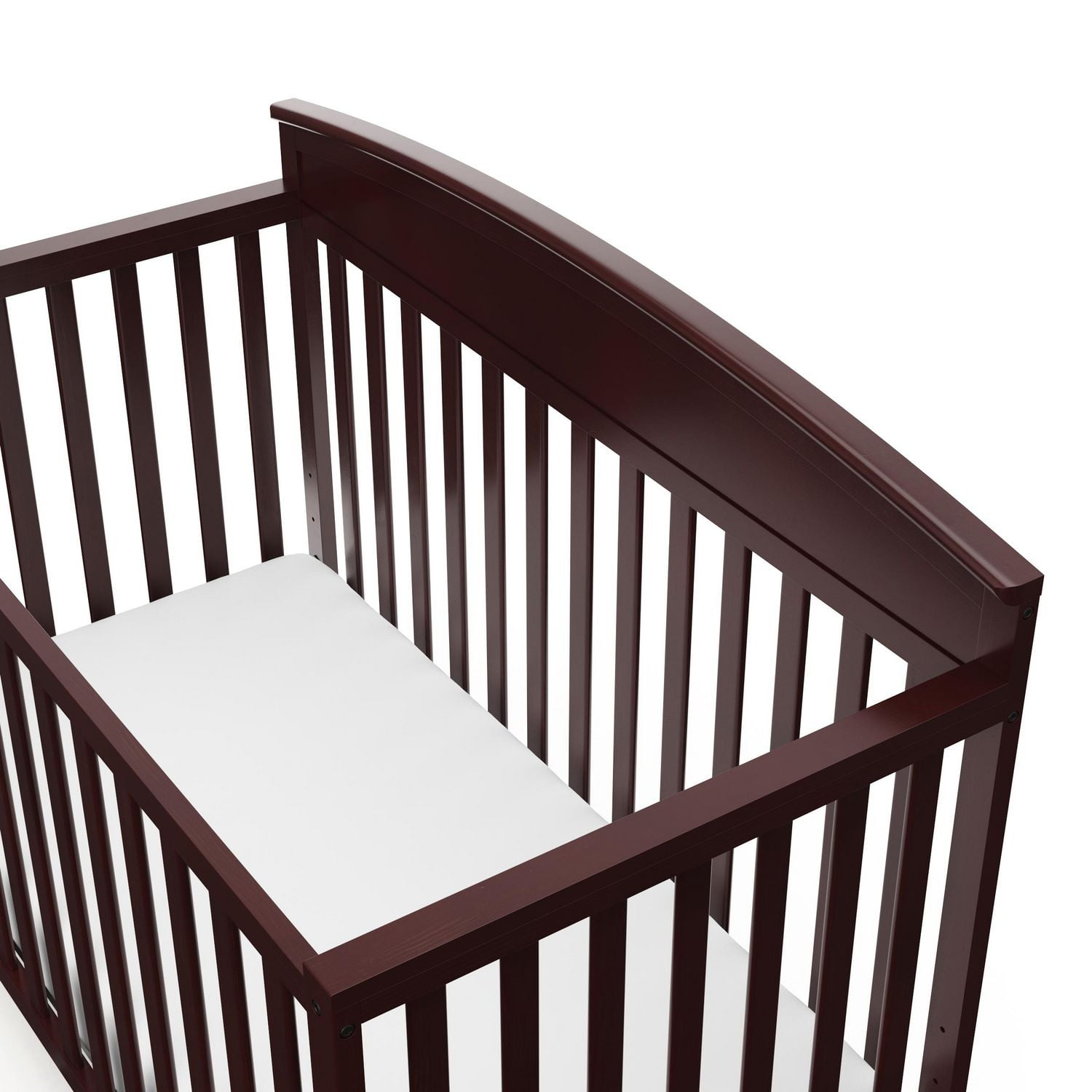 Dream On Harbor 4-in-1 Convertible Mini Crib, For small nurseries 