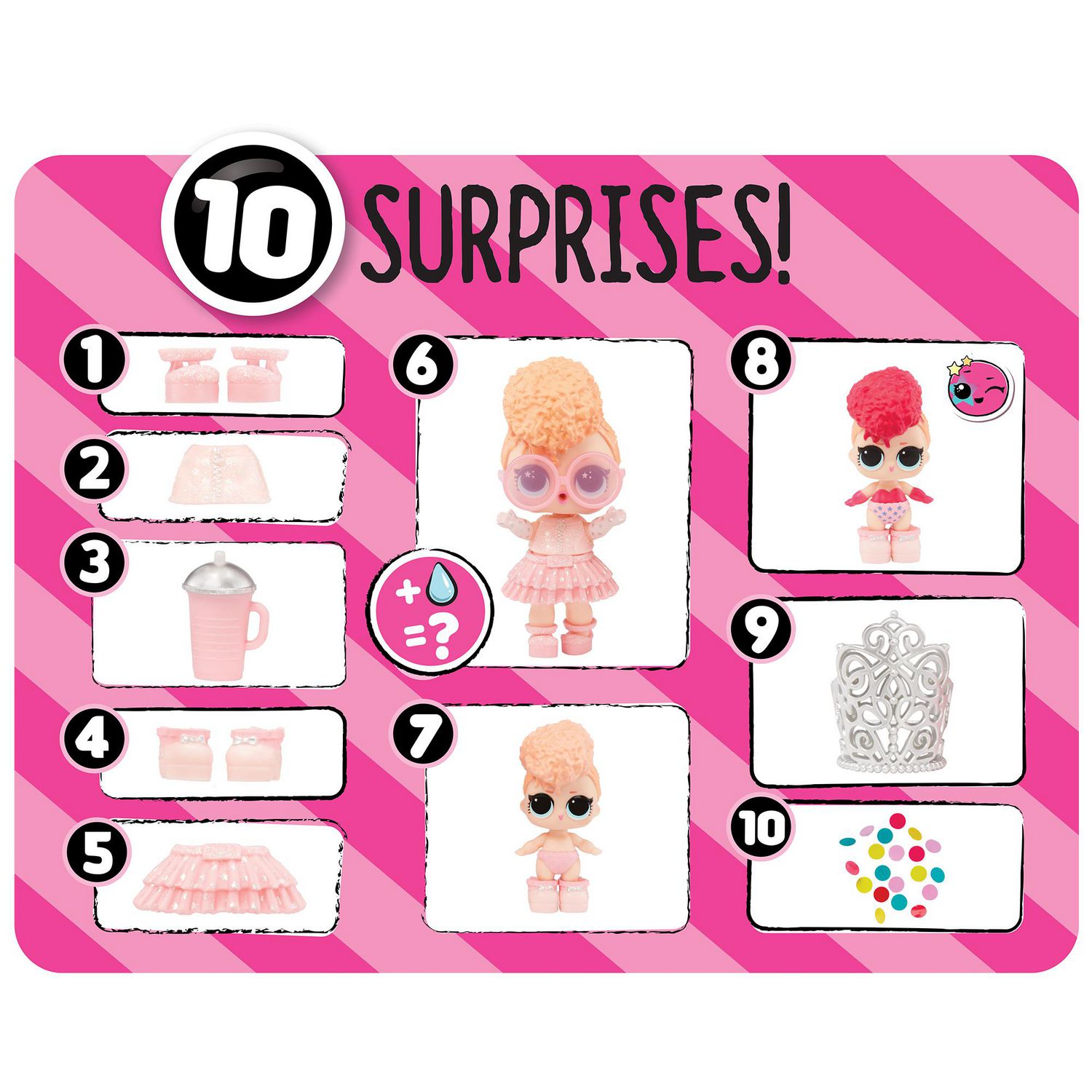 Lol surprise confetti deals pop birthday sisters