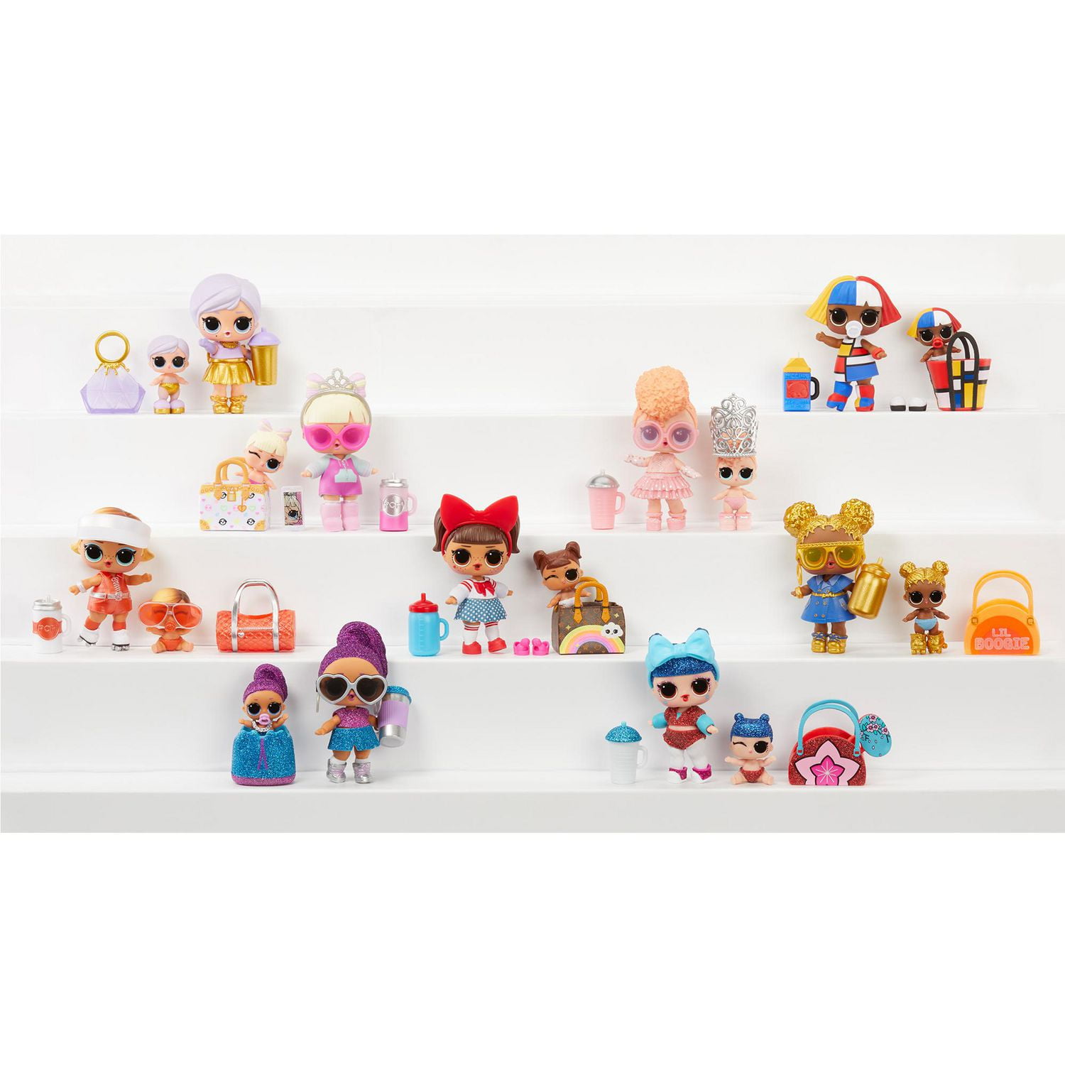 Surprise confetti pop collectible clearance dolls