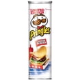 thumbnail image 1 of Kellogg's Pringles Croustilles saveur de hamburger au fromage, 1 of 5