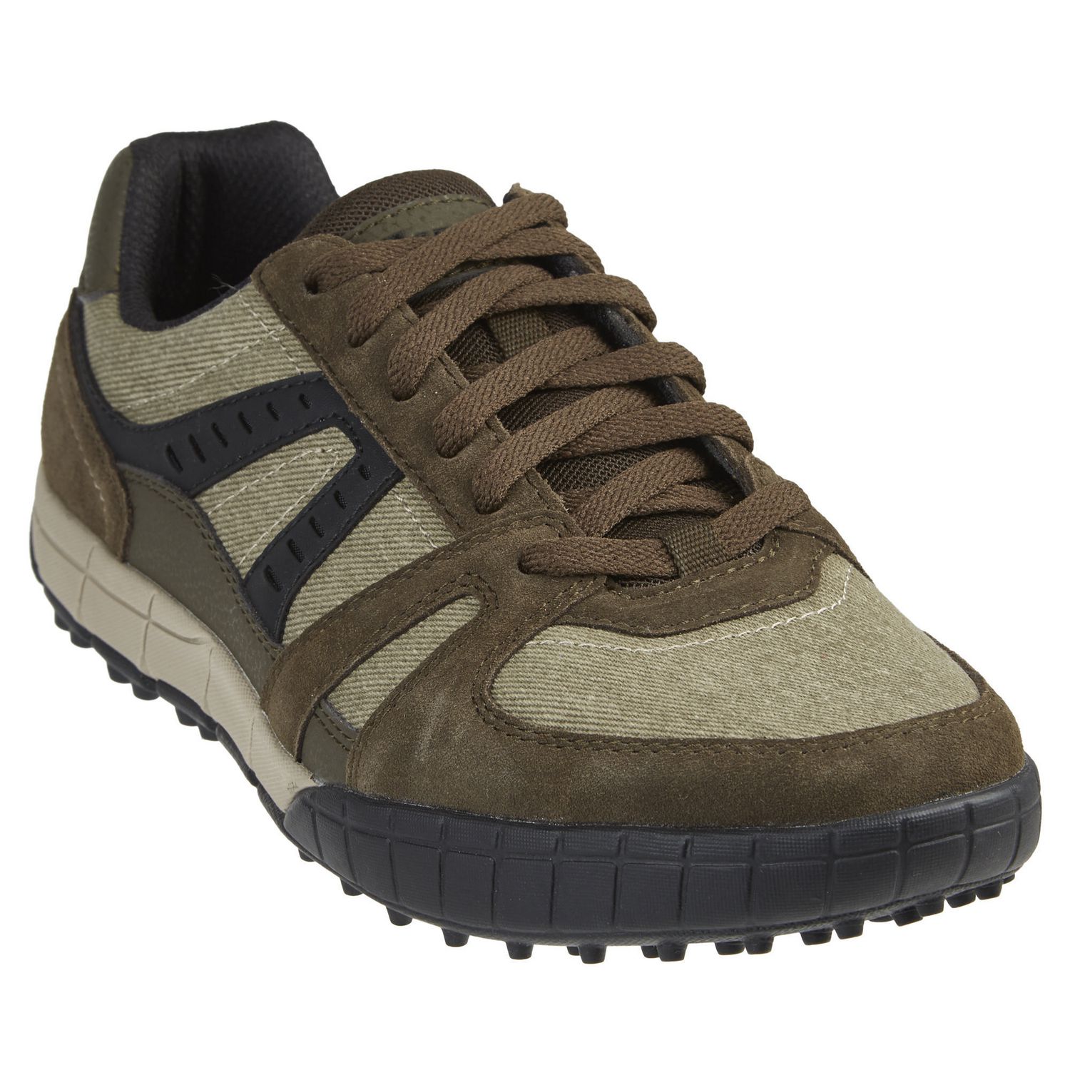 skechers lace up sneakers olive