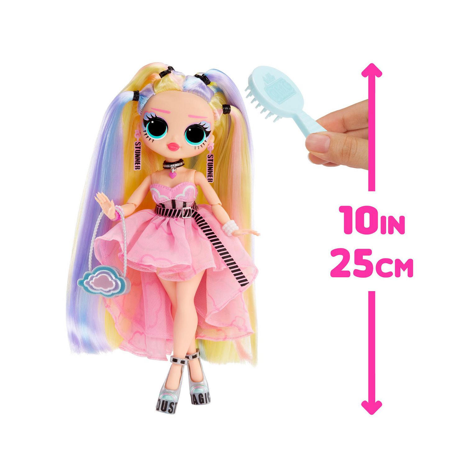 LOL Surprise OMG Sunshine Makeover™ Stellar Gurl Fashion Doll with 