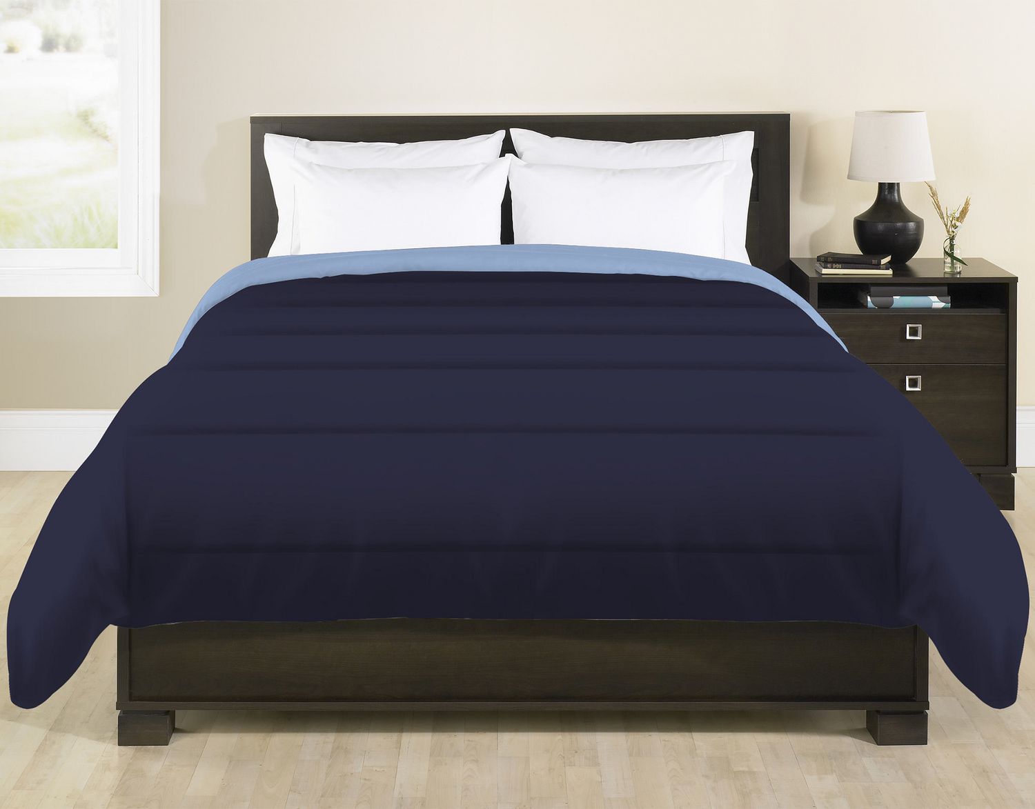 Grey Label Reversible Comforter Navy Walmart Canada