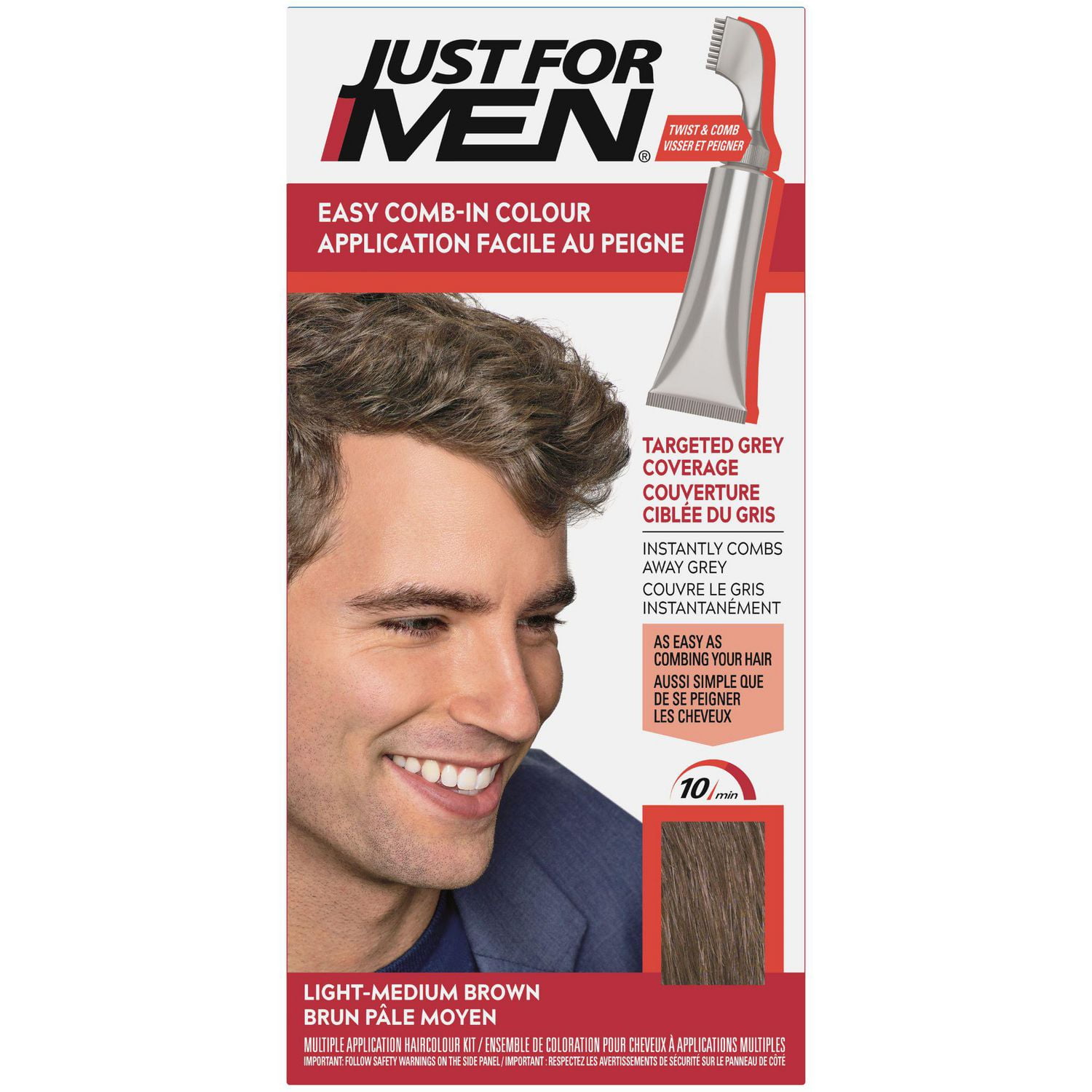 Just For Men Autostop Light Medium Brown A 30 Walmart Canada
