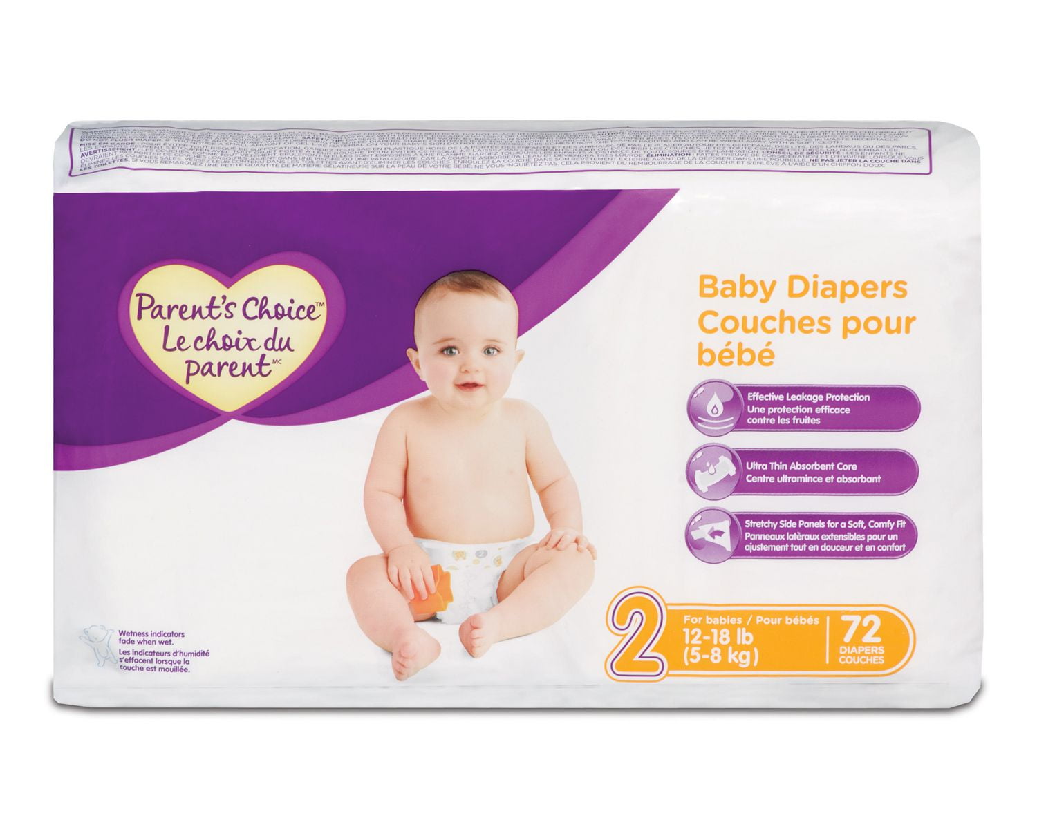 Parents Choice Diapers Mega Pack Choose Your Size Walmart Canada