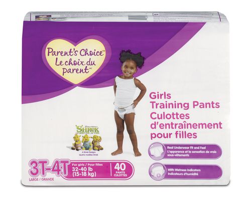 Parent's Choice Training Pants - Girl (choose Your Size) 