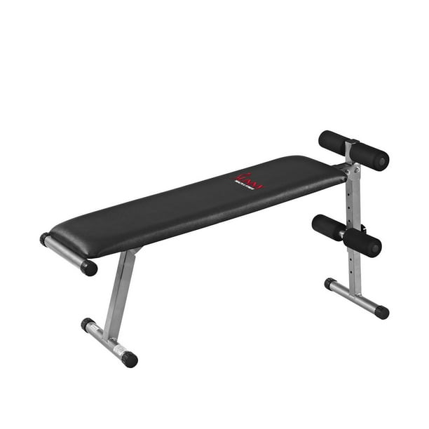 Costway Adjustable Incline Curved Workout Fitness Sit Up Bench