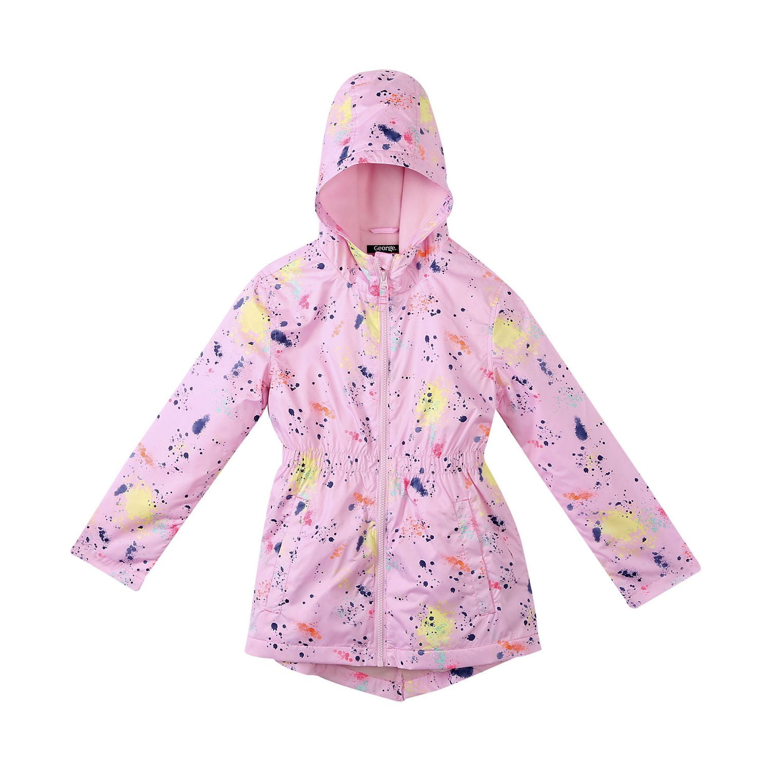 George Girls' Hooded Rain Jacket | Walmart Canada