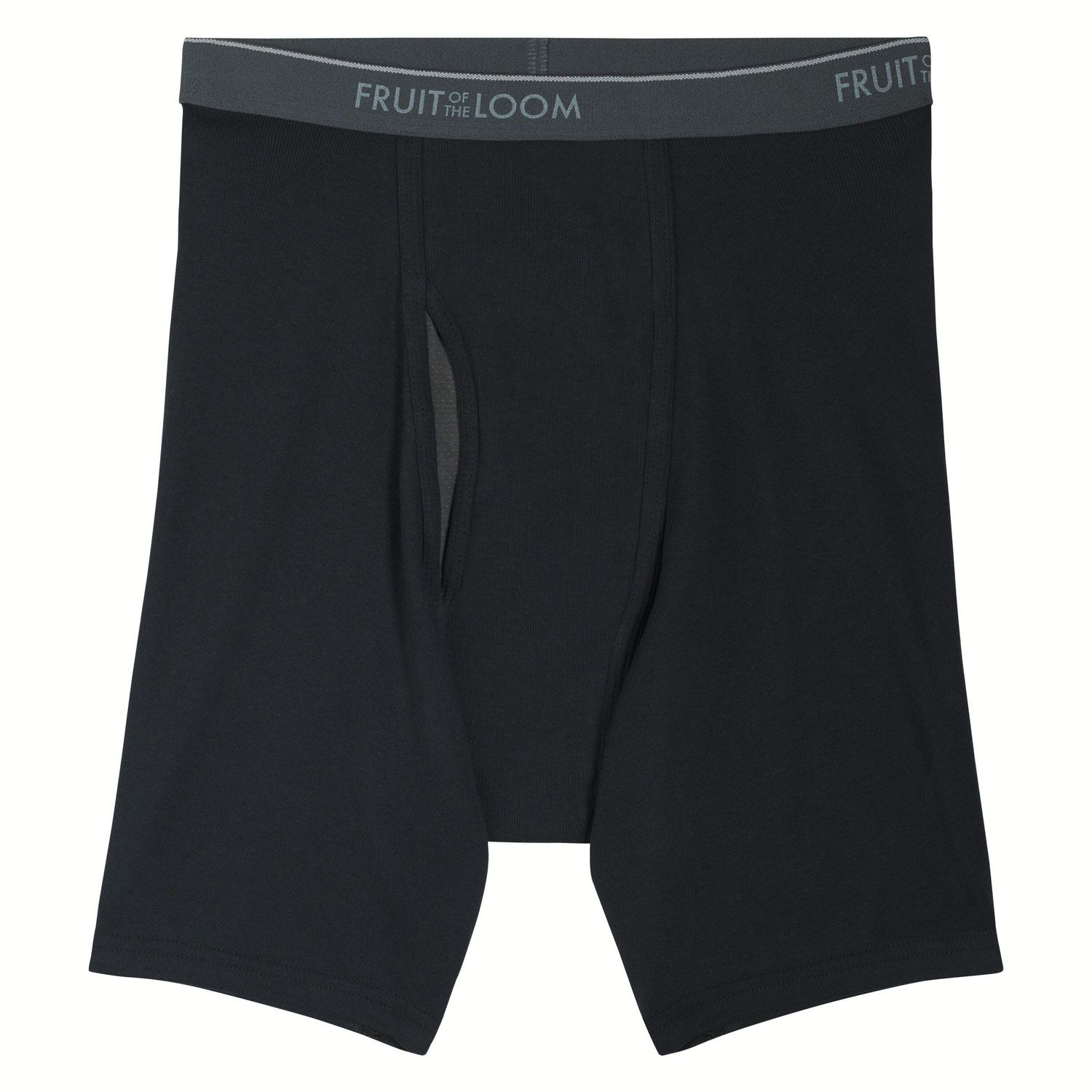 Fruit of the Loom Men's CoolZone Black & Grey Boxer Briefs, 4-Pack, Sizes:  S-XL 