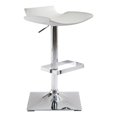 thumbnail image 1 of Zuo Modern Magi White Bar Chair, 1 of 4