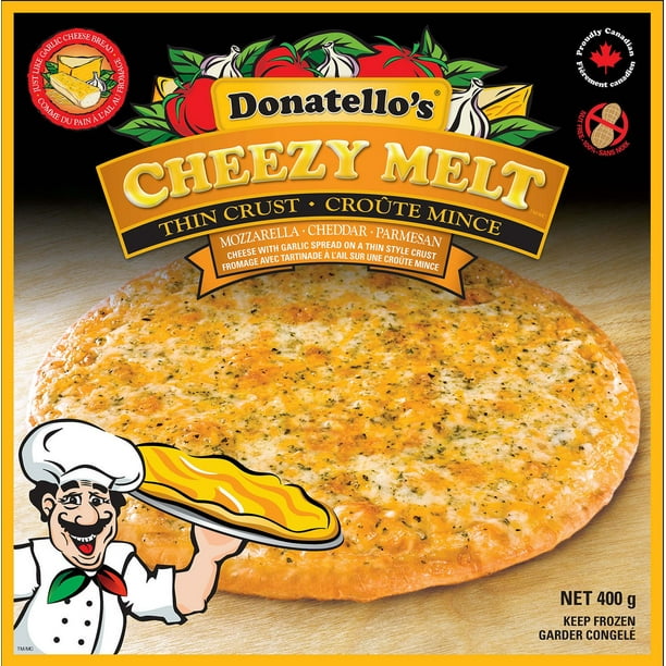 Donatello's Cheezy Melt Pizza à croûte mince