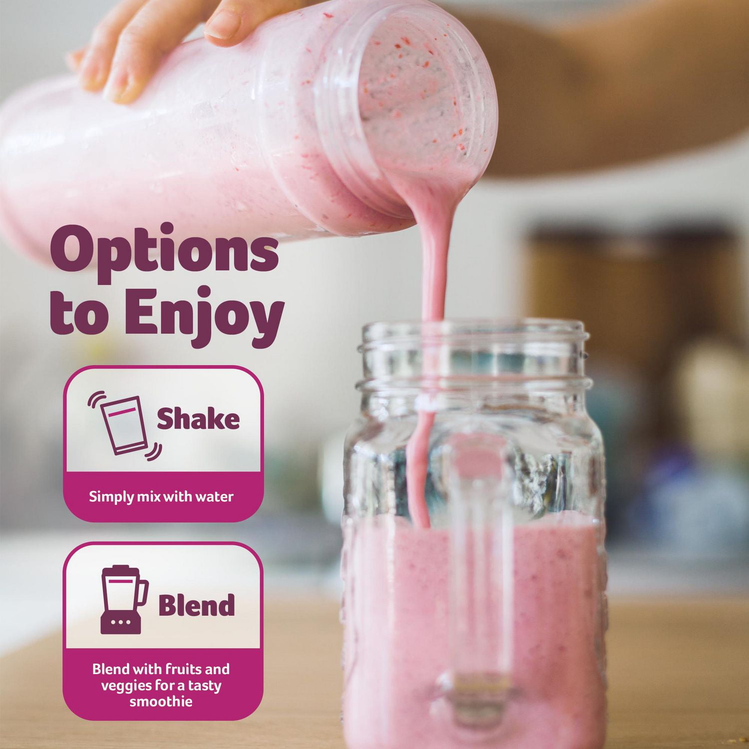 Purely Inspired Collagen Protein Powder- Serie Beaute- MElange De Petits Fruits, Peau, Ongles et Cheveux Saina, 10g Collagene, Biotin, Sans Produit Laitier, Sans Gluten, Sans Sucre Agoute