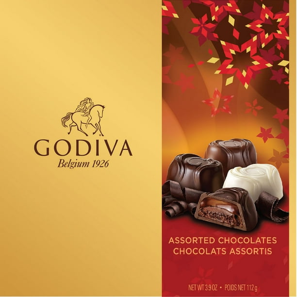 Coffret-cadeau de chocolats belges Bliss de Godiva - assortis