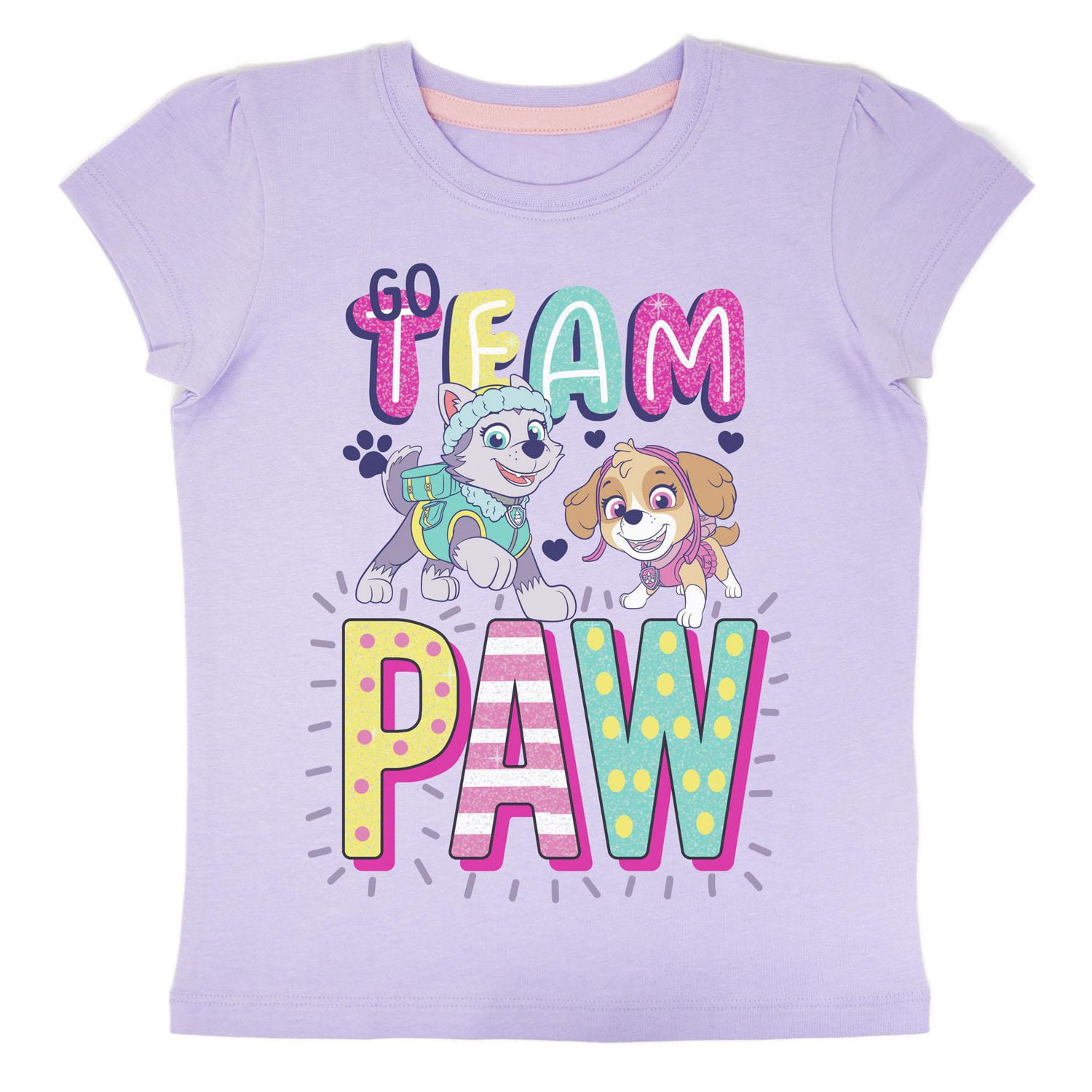 Paw Patrol Toddler Girl's Short Sleeve T-Shirt
