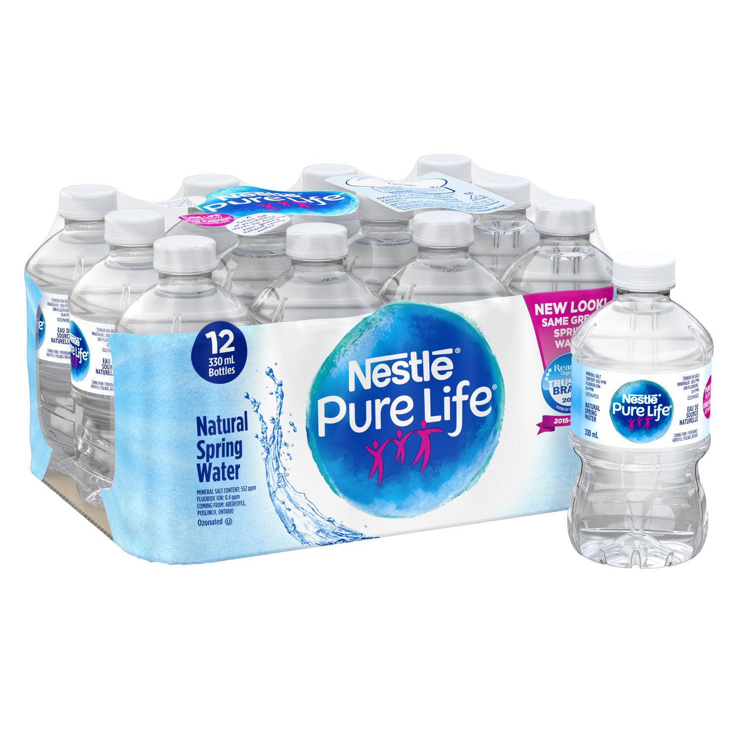 Nestlé Pure Life 100 Natural Spring Water Walmart Canada