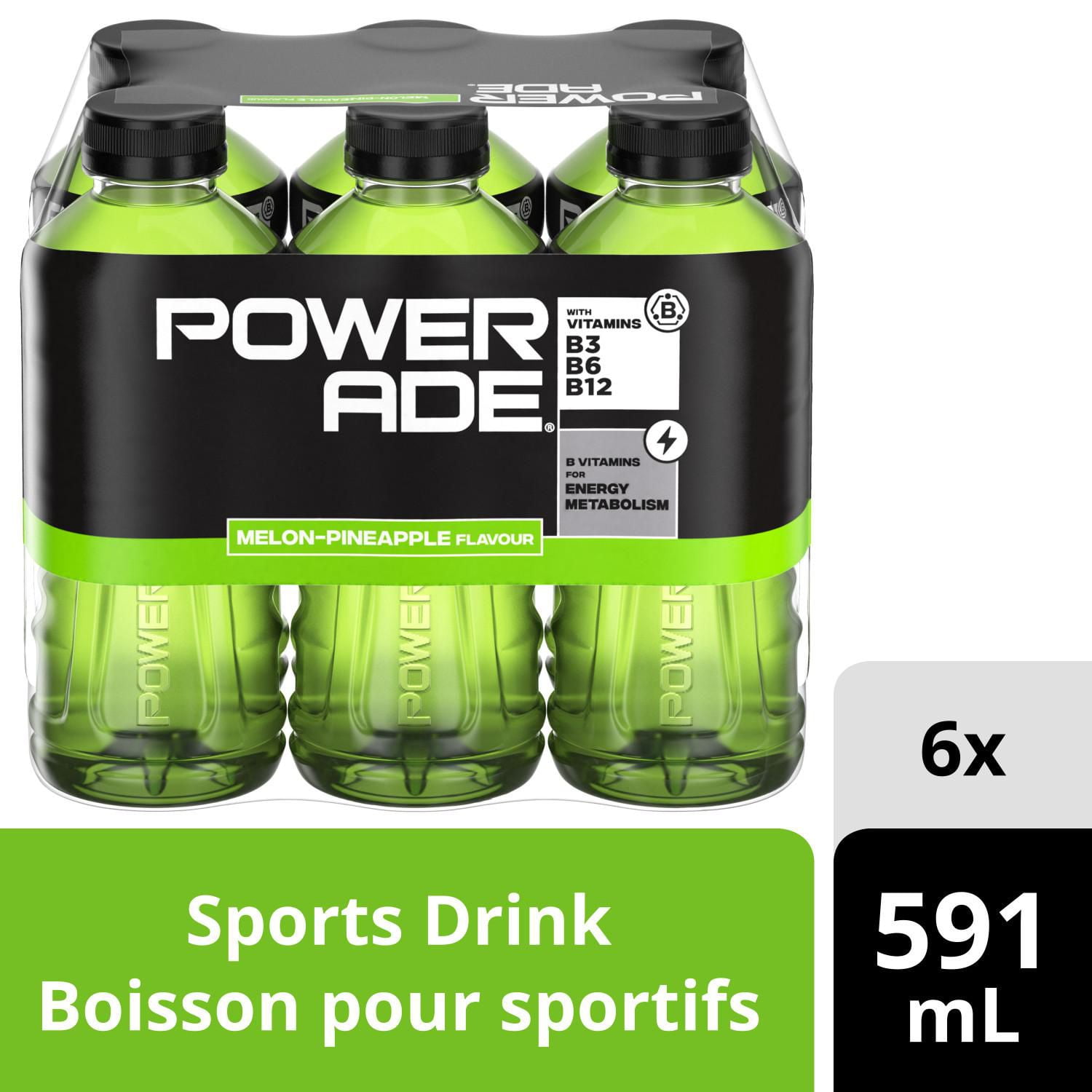 POWERADE MelonPineapple 591mL Bottles, 6 Pack Walmart Canada