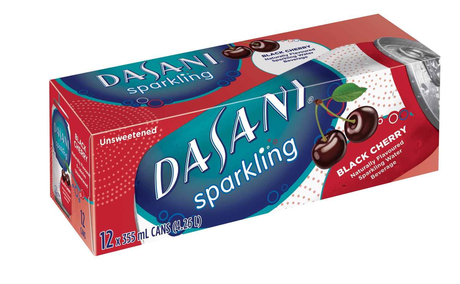 Dasani Sparkling Naturally Flavoured Black Cherry Walmart Canada