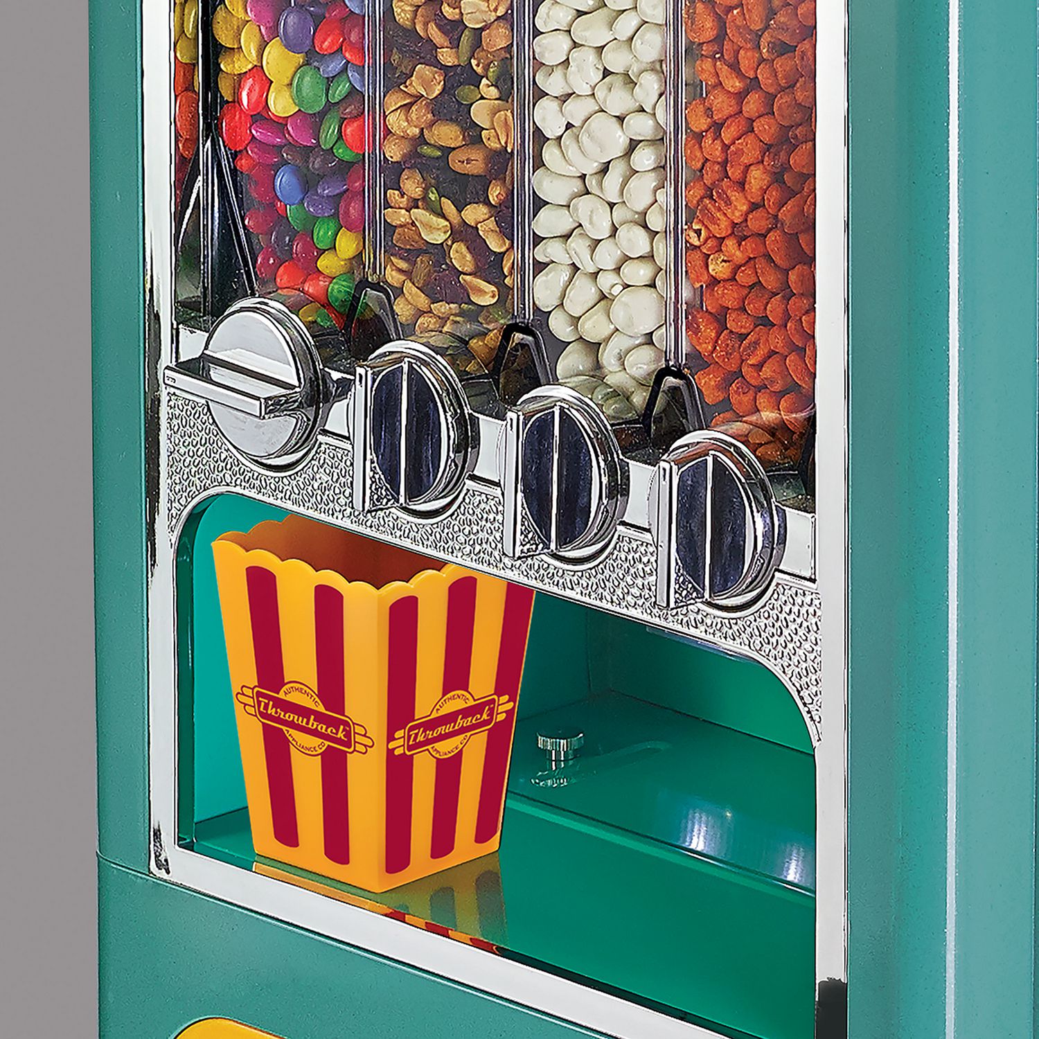 Une machine à bonbons au kiosque à un centre commercial Photo