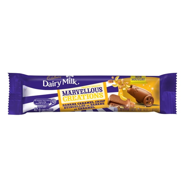 Cadbury Dairy Milk Marvellous Creations Banana Caramel Crisp Chocolate