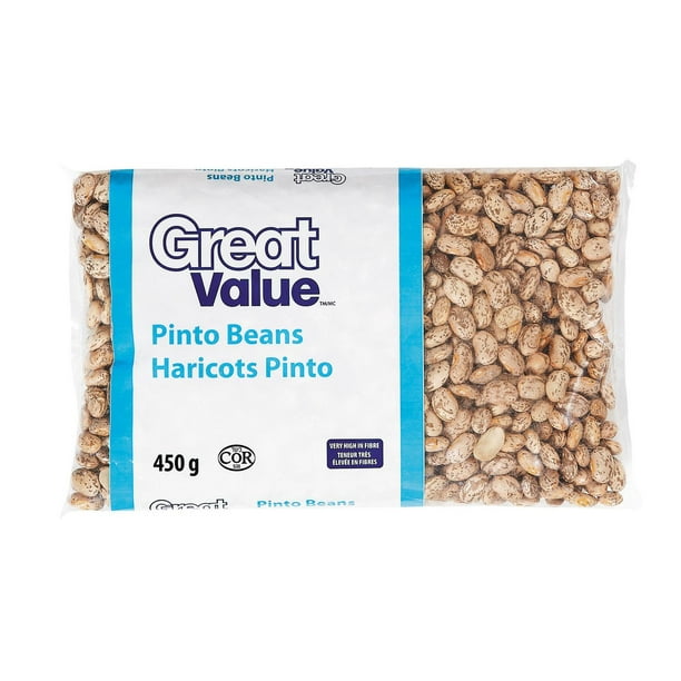 Great Value Pinto Beans, 450 g Walmart.ca