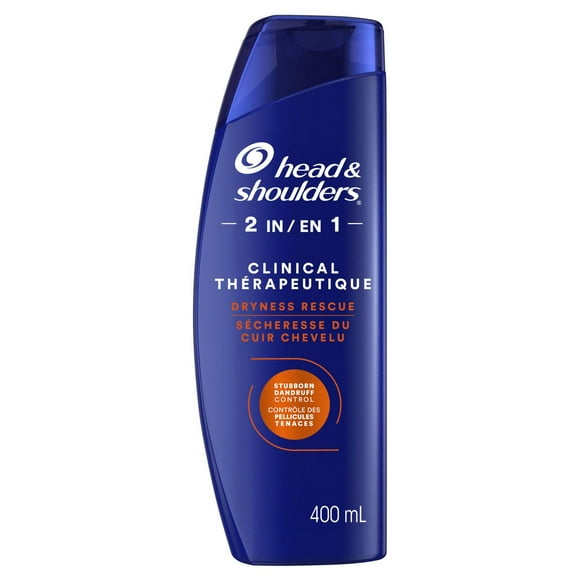 Head & Shoulders Clinical Dryness Rescue 2in1, for Stubborn Dandruff, 400ML