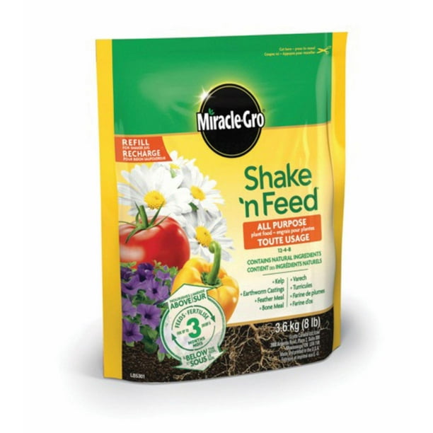 Engrais pour plantes tout usage Miracle-Gro Shake ’n Feed - 3,63kg