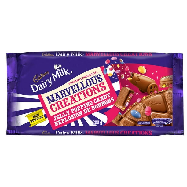Cadbury Dairy Milk Marvellous Creations Jelly Popping Candy Chocolate