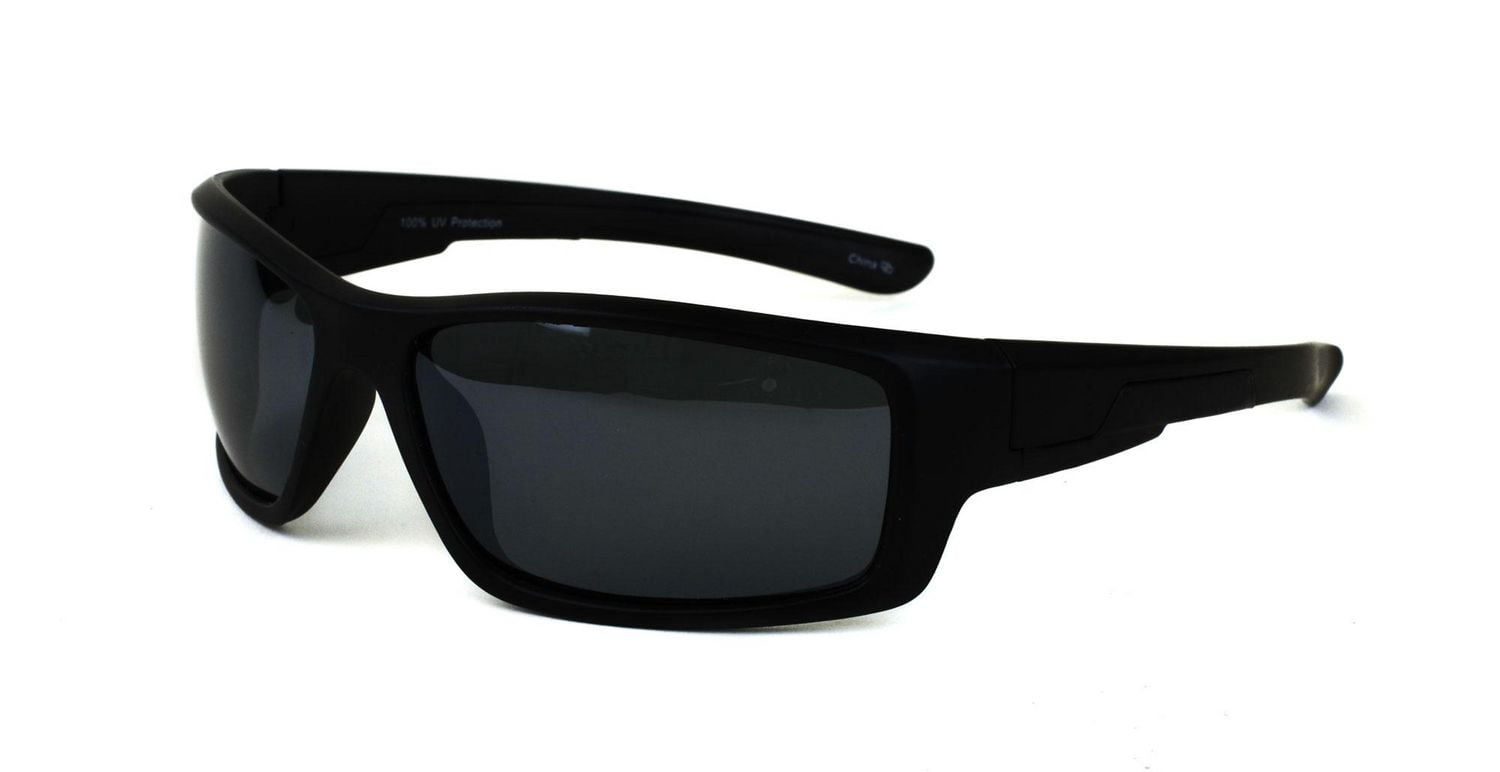 Mens Black Sheild Wrap Sunglasses Walmart Canada