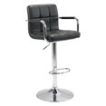 thumbnail image 1 of Zuo Modern Henna Black Bar Chair, 1 of 4