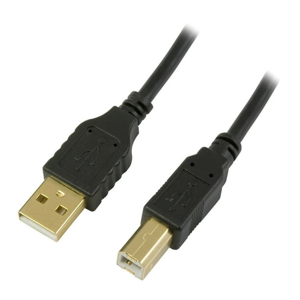 Câble d'imprimante USB 2.0 Purtek de 6 pi