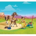 thumbnail image 4 of PLAYMOBIL Pru with Horse and Foal 70122 Play Set, 4 of 5