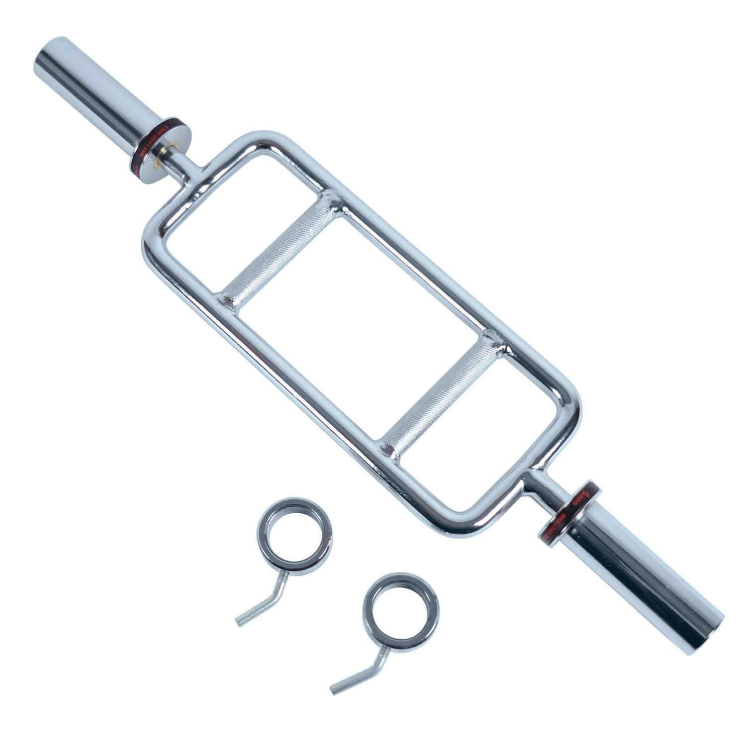 Sunny Health & Fitness 34" Olympic Tricep bar with Ring Collars