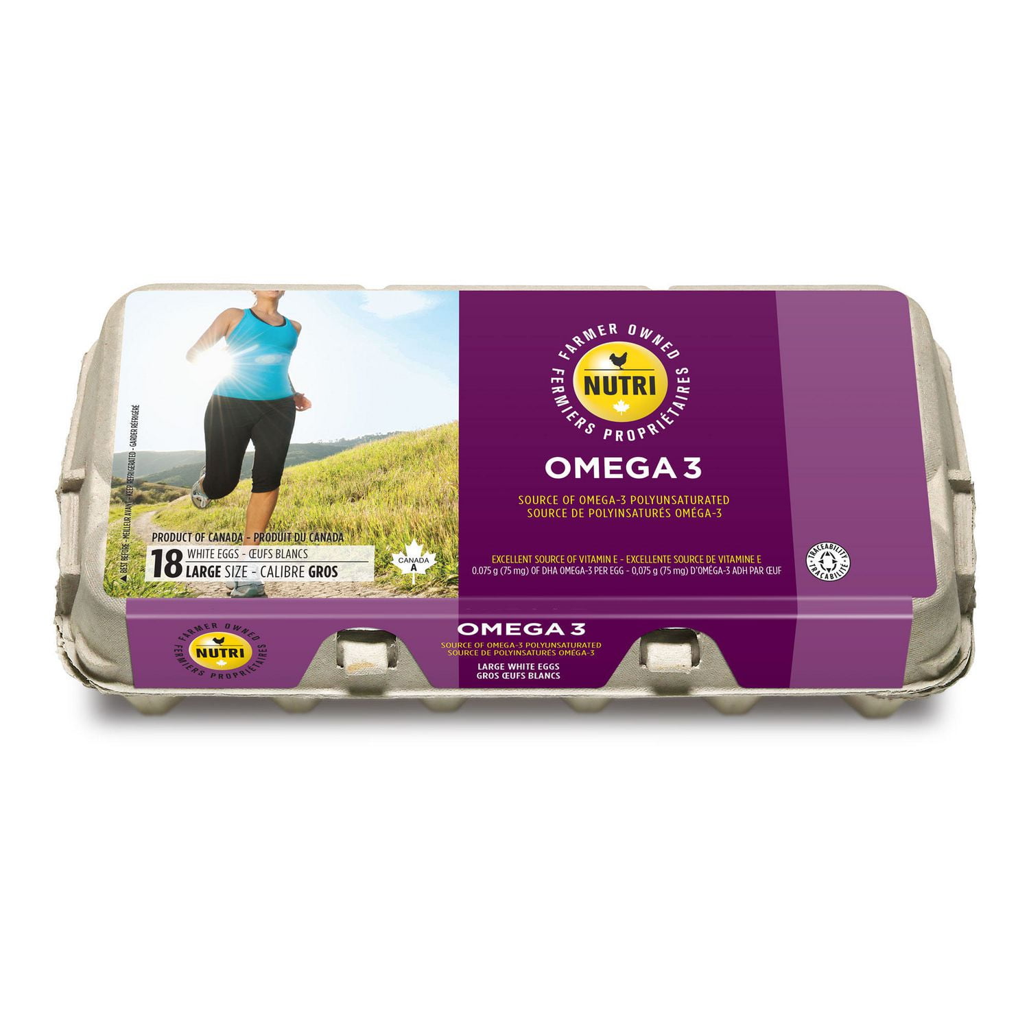 Nutri Omega3 Large White Eggs Walmart Canada